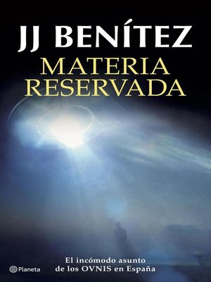 cover image of Materia reservada